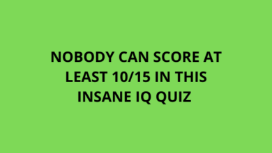 Photo of Nobody Can Score At Least 10/15 In This Insane IQ Quiz